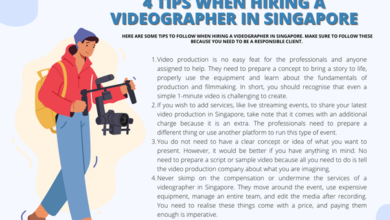 Photo of Documenting Company Affairs: 4 Tips When Hiring A Videographer In Singapore